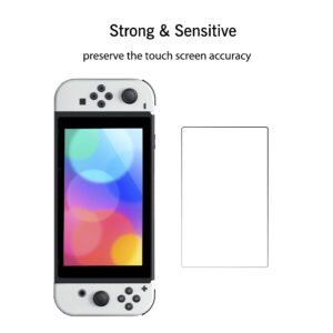 Ailun Tempered Glass Screen Protector for Nintendo Switch OLED Model 2021 [7 Inch] Anti Scratch 9H Hardness [2 Pack]