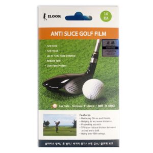 WARYONG Anti Slice, Hook, Spin Golf Film Protector - Non Slicing Increase Distance Reduce Spin Straight Swing Shot Club Face Protect Golf Accessories