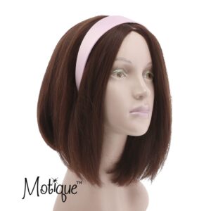 Motique Accessories Girls 2 inch Satin Headband (Light Pink)