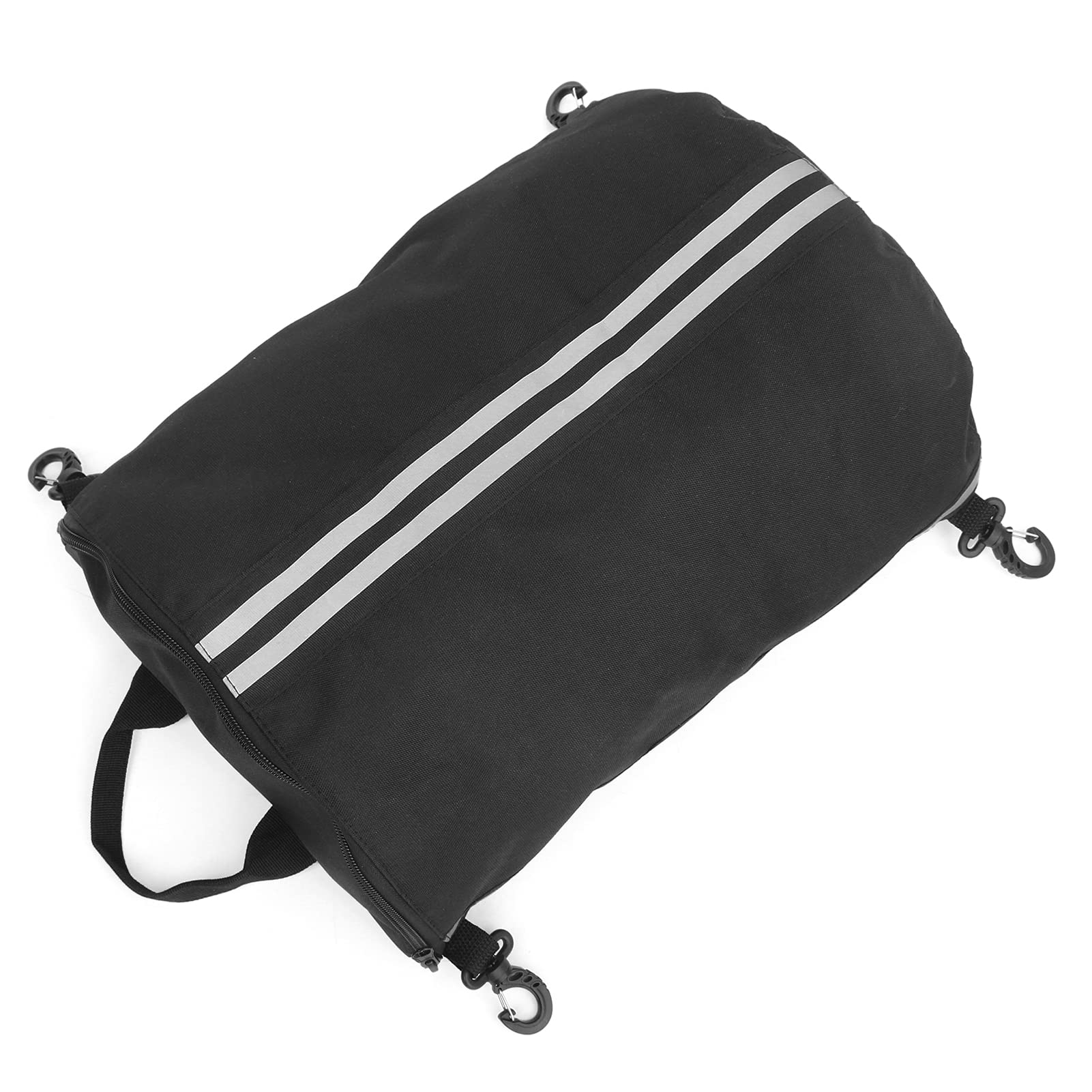 Doorslay Kayak Deck Bag Deck Zipperd Pouch with Swivel Snaphooks Kayak Dry Bag