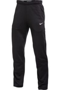 nike mens therma pants (black, small)