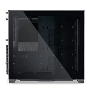 Lian Li O11 Air Small Case - Mini ITX - Mesh & Aluminum Panel - include 2 x 140MM PWM fans & 120mm PWM fan - up to 200mm long full ATX PSUs (O11AMX BLACK)