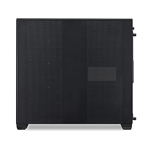 Lian Li O11 Air Small Case - Mini ITX - Mesh & Aluminum Panel - include 2 x 140MM PWM fans & 120mm PWM fan - up to 200mm long full ATX PSUs (O11AMX BLACK)