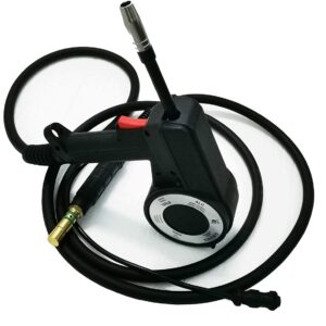 PreAsion Aluminum Spool Gun Mig Torch Fit Miller Millermatic 140 180 211300371 Spoolmate 100 Series with 10ft Cables for Aluminum Stainless Steel Iron with Welding Wire 20 Contact Tips