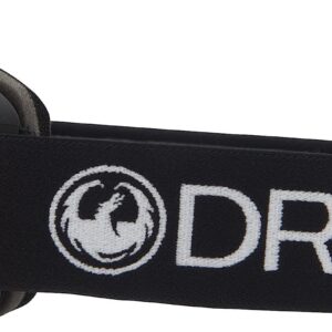 Dragon Unisex Snowgoggles DXT OTG - Black with Lumalens Red Ion, Large