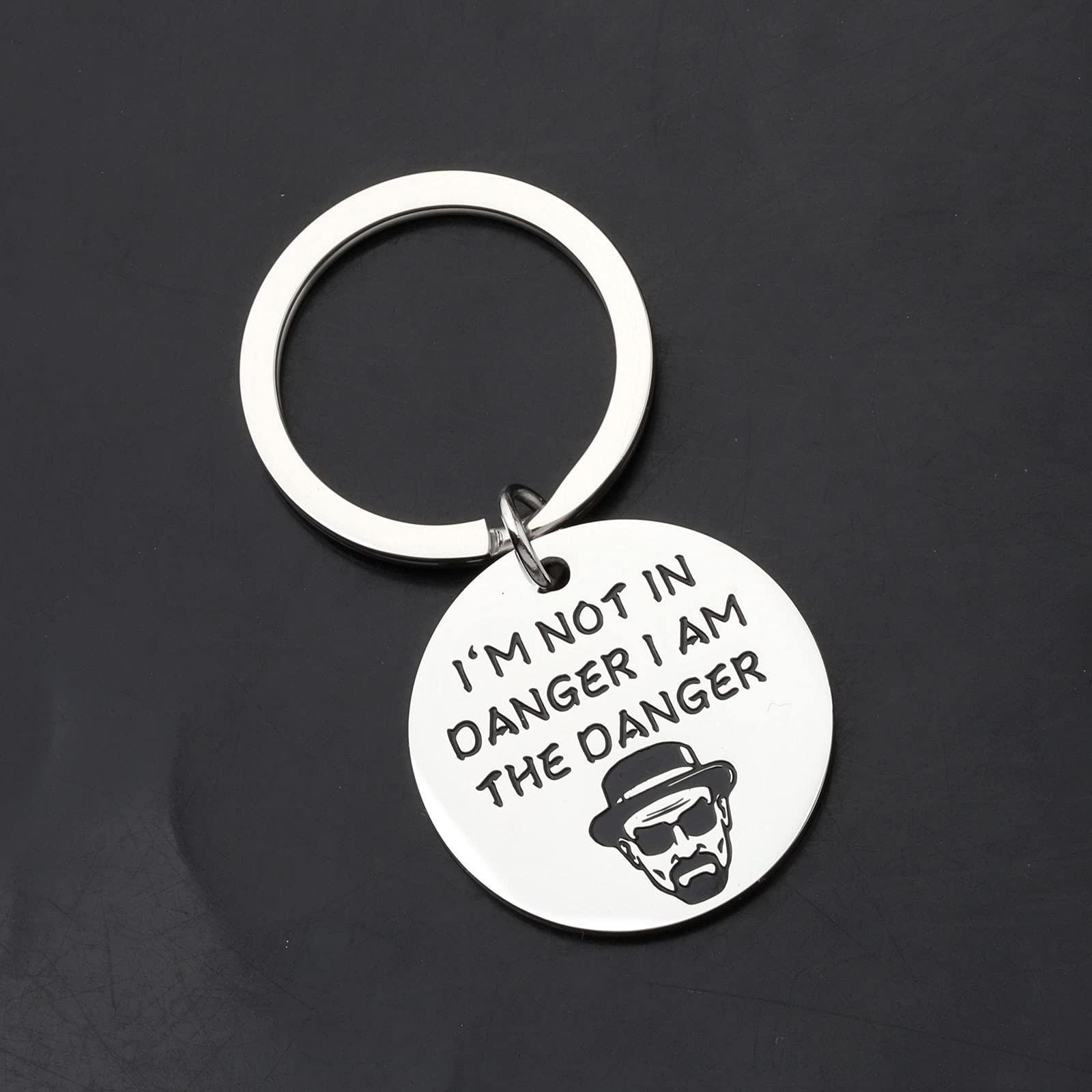 BLEOUK Crime TV Inspired Gift Breaking Gift Bad Gift TV Show Fans Gift Chemistry Teacher Gifts (i am the danger)