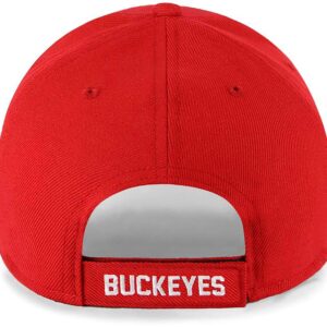 '47 Ohio State Buckeys MVP Adjustable Red Hat