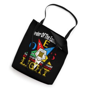 Order Of The Eastern Star OES Guided By The Light Sisterhood Tote Bag