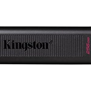 Kingston DataTraveler Max 256GB USB-C Flash Drive with USB 3.2 Gen 2 Performance, Black