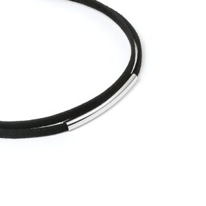 Shegirl Black Collar Necklace Velvet Choker Necklaces Fashion Punk Jewelry for Women (Silver)