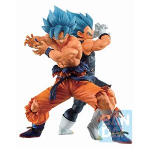 Ichibansho Figure - Dragon Ball Super - Son Goku & Vegeta (Super Saiyan God Super Saiyan) (Vs Omnibus Super), Bandai Spirits Collectible Statue