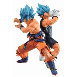 Ichibansho Figure - Dragon Ball Super - Son Goku & Vegeta (Super Saiyan God Super Saiyan) (Vs Omnibus Super), Bandai Spirits Collectible Statue