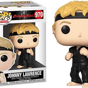 POP Johnny Lawrence [Cobra Kai] Funko Vinyl Figure (Bundled with Compatible Pop Box Protector Case), Multicolor, 3.75 inches