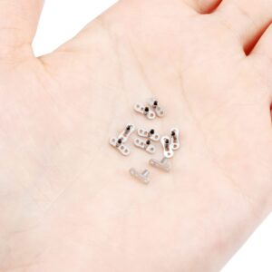 Uqnwbdq G23 Titanium Dermal Base Dermal Piercing Jewelry Hypoallergenic implant medical Dermal Anchor Top Dermal Jewelry kit Surgical Stainles Steel Diamond Microdermal Piercing Jewelry for Women Men