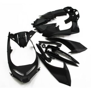 ZXMT Fairing Kit For Kawasaki Ninja 650 EX650 2017 2018 2019 Glossy Black ABS Bodywork Set with Bolts(26PCS)