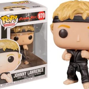 POP Johnny Lawrence [Cobra Kai] Funko Vinyl Figure (Bundled with Compatible Pop Box Protector Case), Multicolor, 3.75 inches