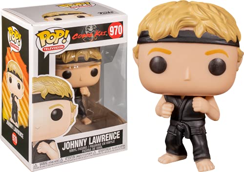 POP Johnny Lawrence [Cobra Kai] Funko Vinyl Figure (Bundled with Compatible Pop Box Protector Case), Multicolor, 3.75 inches