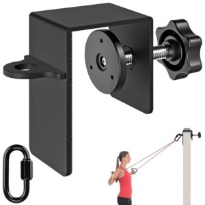 SELEWARE Door Anchor for Resistance Bands Home Gym Workout Door Mount Attachment for Body Weight Straps, Strength Training, Physical Therapy Exercise