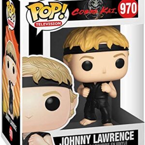 POP Johnny Lawrence [Cobra Kai] Funko Vinyl Figure (Bundled with Compatible Pop Box Protector Case), Multicolor, 3.75 inches