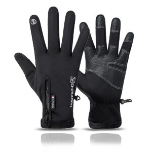 Weitars Winter Warm Gloves for Men Women Touchscreen Waterproof Thermal Snow Gloves for Cycling Hiking (XL)