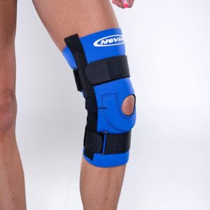 Nevin Sports Med Sports Knee Brace (Blue, Large)