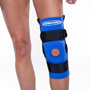 Nevin Sports Med Sports Knee Brace (Blue, Large)