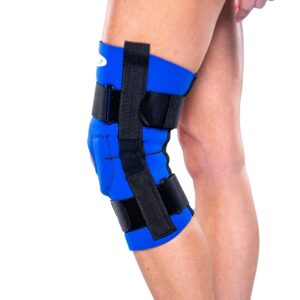 Nevin Sports Med Sports Knee Brace (Blue, Large)