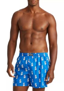 polo ralph lauren men`s woven boxers (blue(l108sr-avtd)/white, small)