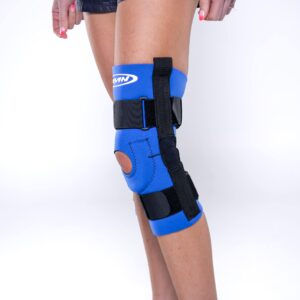 Nevin Sports Med Sports Knee Brace (Blue, Large)