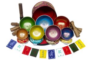 esk chakra healing tibetan singing bowl set of 7 for meditation- himalayan singing bowls, esk 11