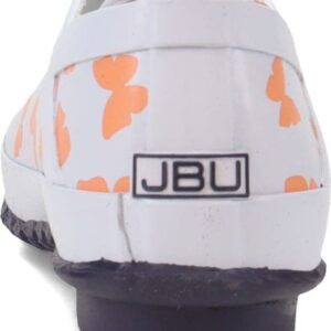 JBU by Jambu Women's Bumblebee Garden Ready Rain Shoe, Blue Butterfly Print, 7