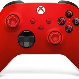 Xbox Wireless Controller – Pulse Red (Renewed)