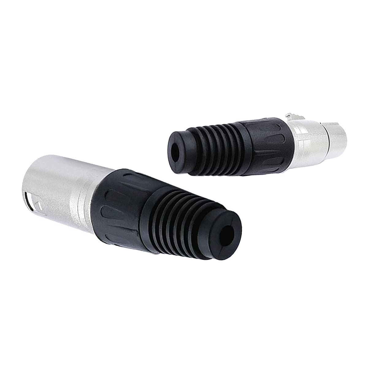 ITSROCK XLR Connector, 20 Pack XLR 3 Pin Male/Female Mic Snake Plug Microphone Cable Connector