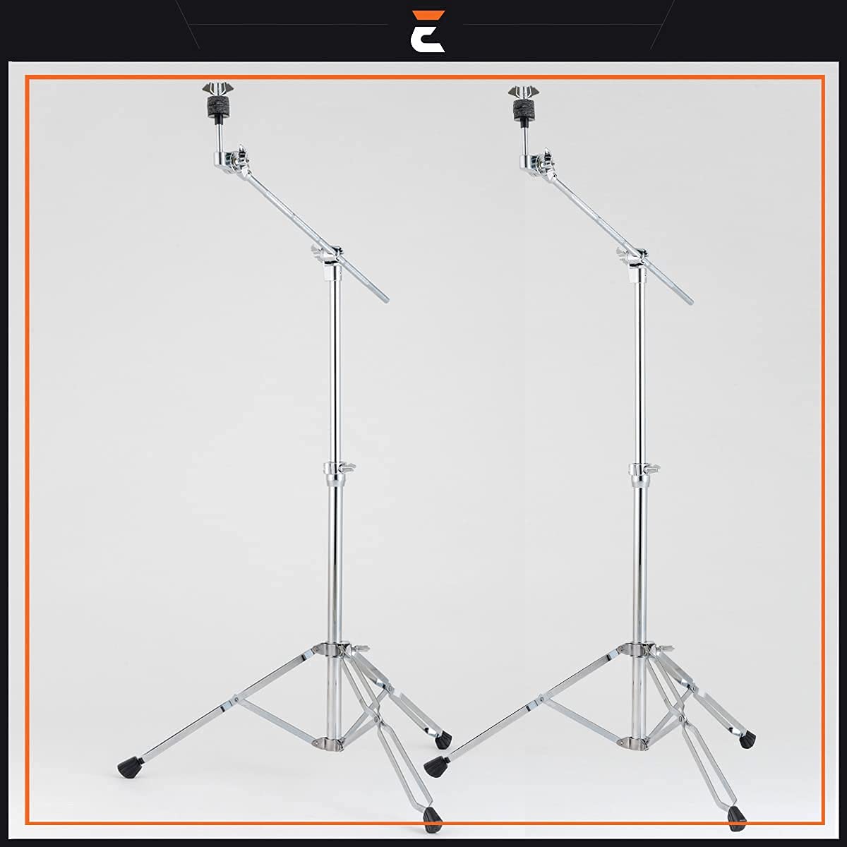 EHWD Standard Cymbal Boom Stand 2 Pack, Edge Hardware Design YIE2/2