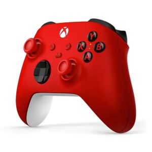 Xbox Wireless Controller – Pulse Red (Renewed)