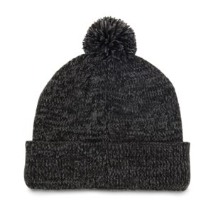 Titleist Men's Standard Pom Hat, Heather Black, OSFM