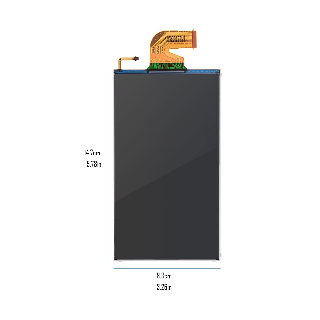 LCD Screen Replacement for NS Switch, LCD Screen Display Glass Assembly Accessories for NS Switch Console(Only LCD Screen and Not for Switch Lite)(Remove The 2 Films Before Installation)