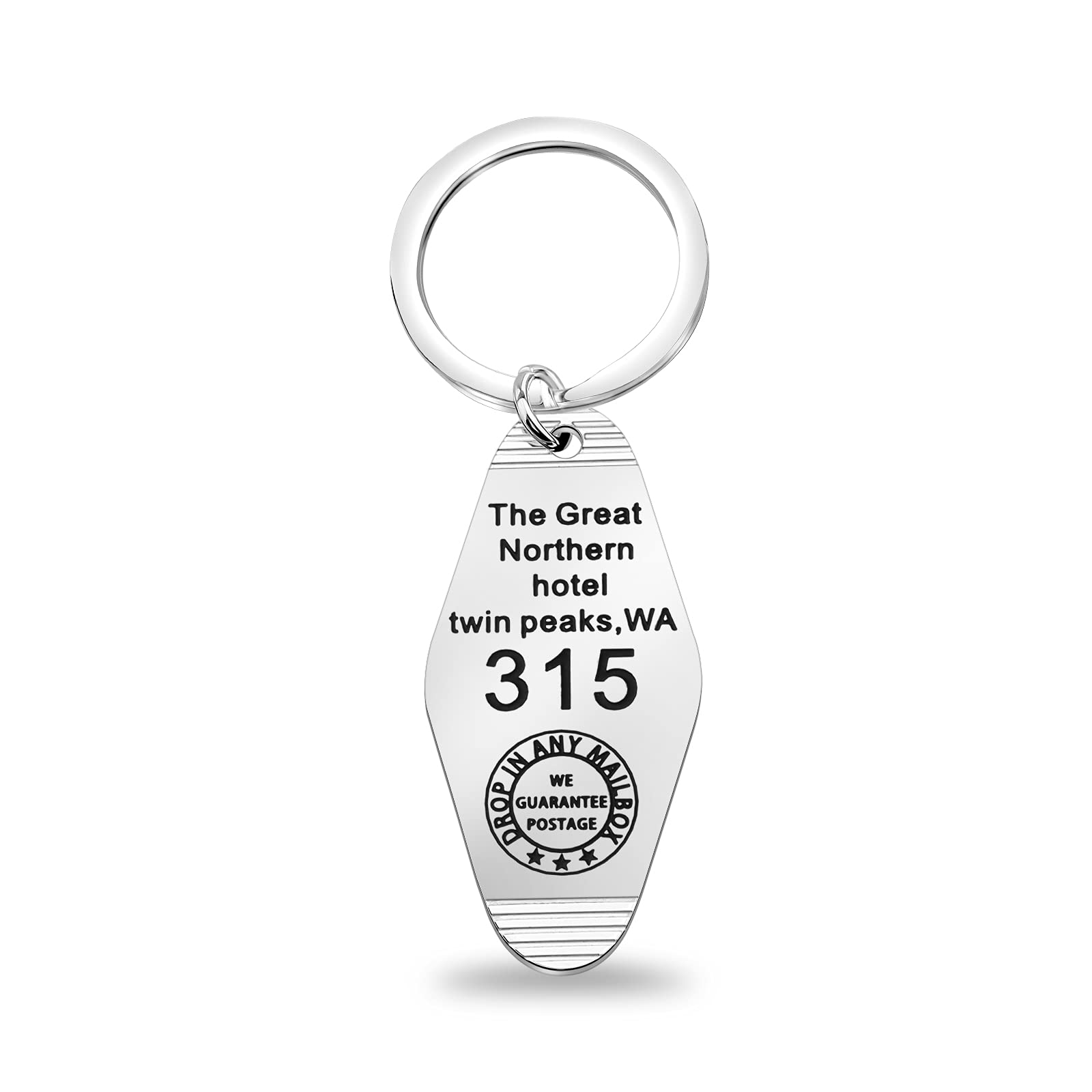 FOTAP Vintage Motel Keychain The Great Northern Hotel Jewelry Vintage Inspired Keychain TV Show Fans Gift TV Series Gift (Great Northern 315)