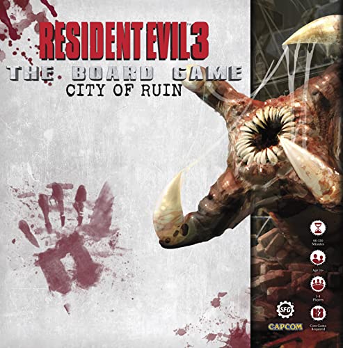 Resident Evil 3 The Board Game: City of Ruin Expansion