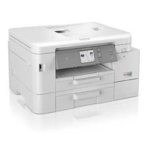 Brother INKvestment Tank MFC-J4535DW Wireless Color All-in-One Inkjet Printer - Print Copy Scan Fax - 20 ppm, 4800 x 1200 dpi, 8.5" x 14", Auto 2-Sided Printing, 20-Sheet ADF, Tillsiy Printer Cable