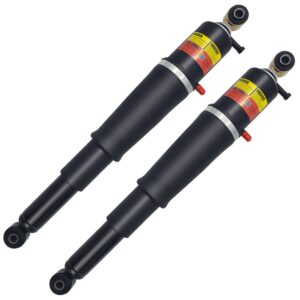 luft meister 23487280 2 pcs rear air shock absorber compatible with escalade esv ext chevy suburban tahoe avalanche gmc yukon xl 1500 19302786 25871432 580-1091