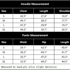 THWEI Mens Tracksuit 2 Piece Sweatsuit Sets Casual Hoodie Jogging Athletic Suits Burgundy M