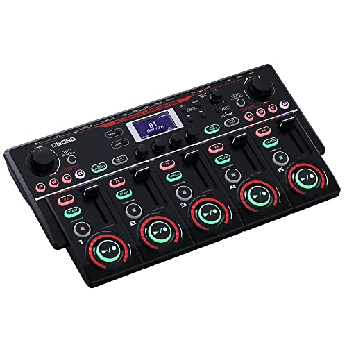 BOSS RC-505MKII Loop Station – The Industry Standard Tabletop Looper, Updated and Enhanced. Class-leading sound quality. Five simultaneous stereo phrase tracks. Input FX and Track FX sections.