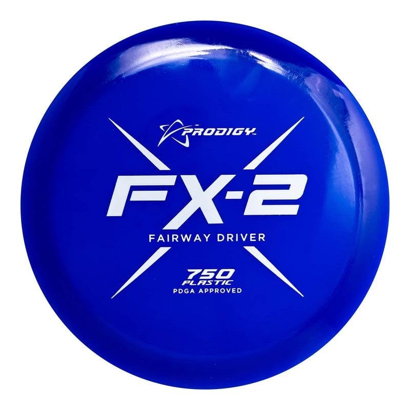 Prodigy Disc 750 FX-2 | Overstable Disc Golf Fairway Driver | Stiff, Confident Grip | Great for Backhand and Sidearm Shots | 170-176g (Colors May Vary)