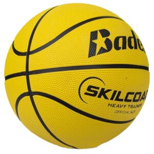 Baden Heavy Trainer Rubber Basketball | Weighted Training Ball for Enhanced Strength and Skill Development | Official Size