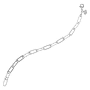 Silpada 'Falling Paperclips' Chain Bracelet in Sterling Silver, 7.25"