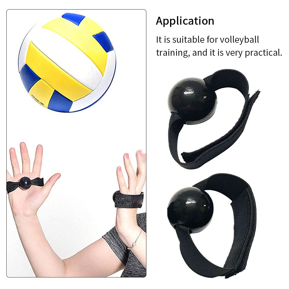 Yuhoo Volleyball Training Equipment Aid, Adjustable Waist Belt Volleyball Trainer Elastic Soccer Volleyball Hitting Trainer for Serving, Setting, Spiking and Arm Swing Accessories(Black), free size