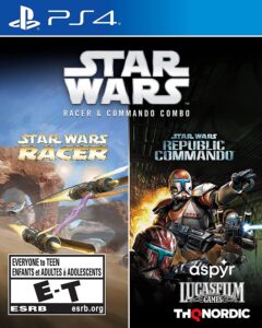 star wars racer and commando combo - playstation 4