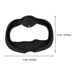 1 Set Vr Protective Case Vr Silicone Protector Protection Kit Silicone Mask Cover Vr Lens Cover Eye Mask Cover Accessories Vr Protector Supply