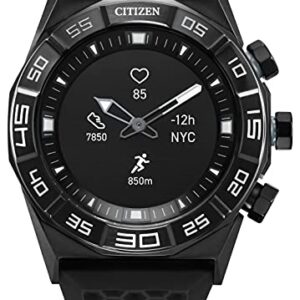 Citizen CZ Smart Gen 1 Hybrid smartwatch 44mm, Continuous Heart Rate Tracking, Fitness Activity, Golf App, Displays Notifications and Messages, Bluetooth Connection, 15 Day Battery Life